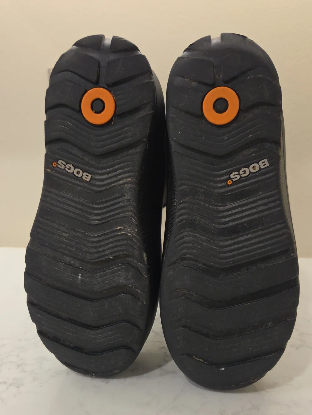 BOGS Kids Black Waterproof Winter Boots